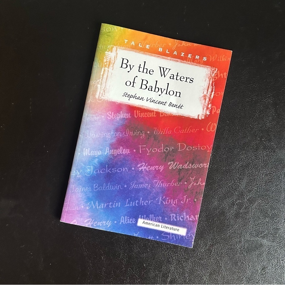 2 for $15 📚 By the Waters of Babylon By Stephen Vincent Benet